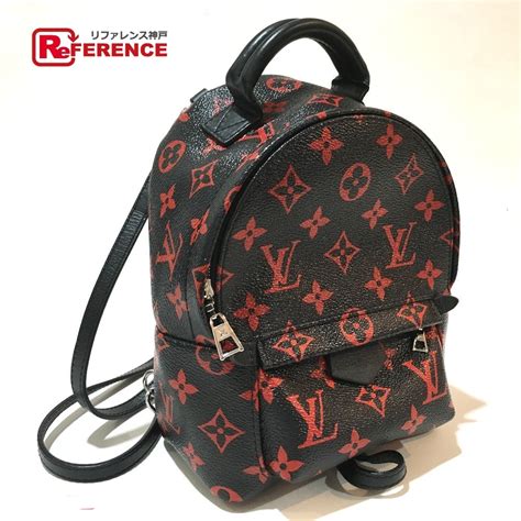 louis vuitton backpack black and red replica